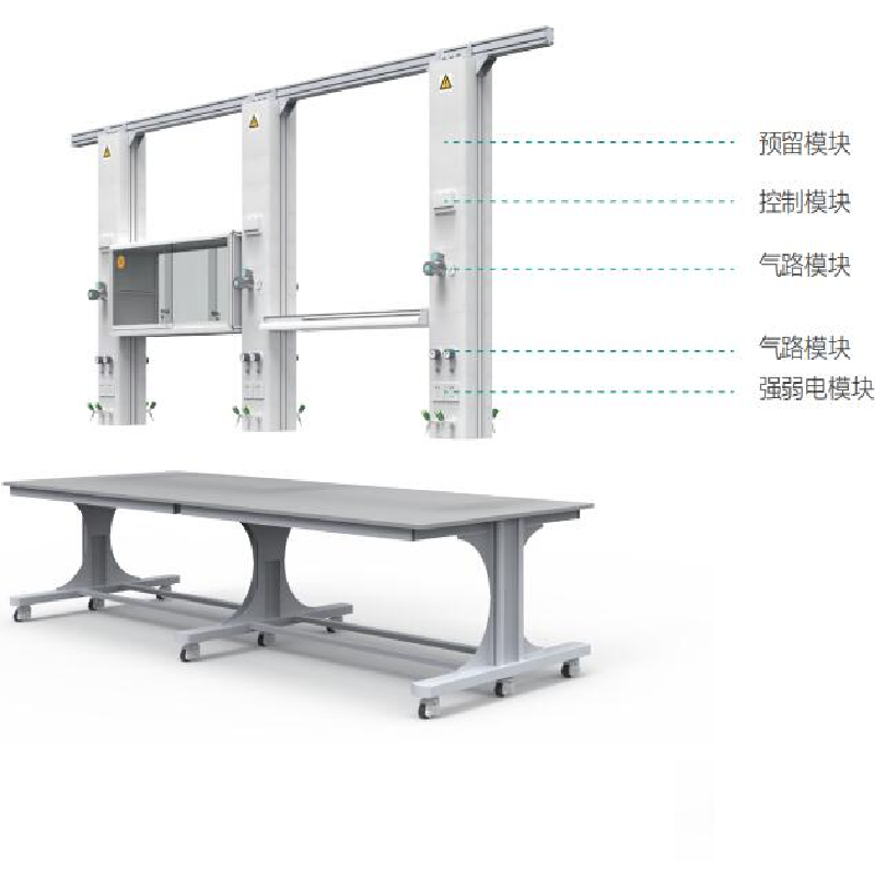 吊塔式的功能柱